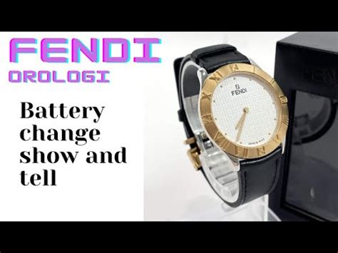 fendi watch battery replacement|fendi warranty.